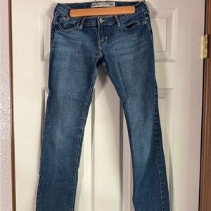 Hollister Blue Straight Leg Jeans Classic Denim